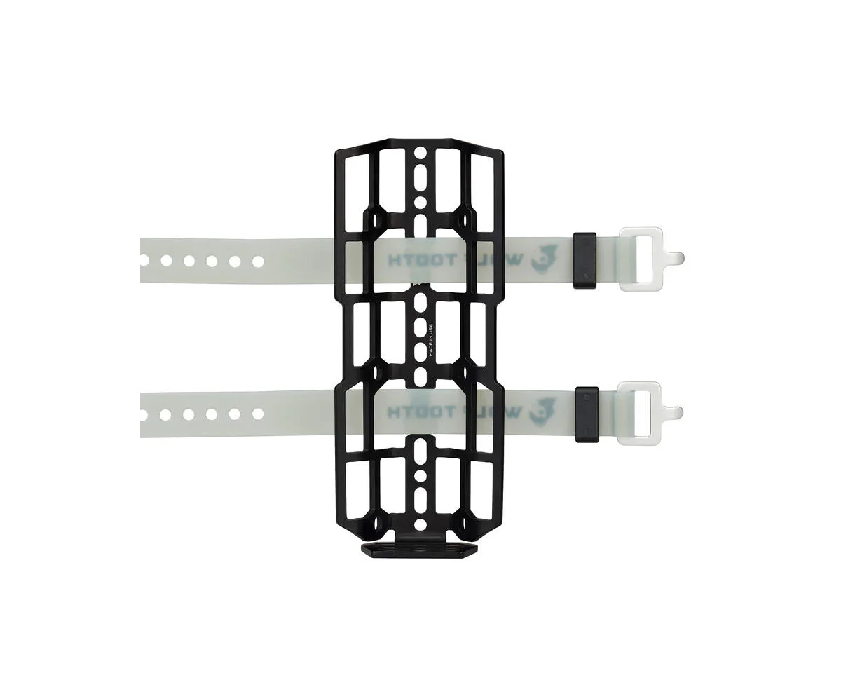 Wolf Tooth Components Morse Cargo Cage (Black) (w/Straps)
